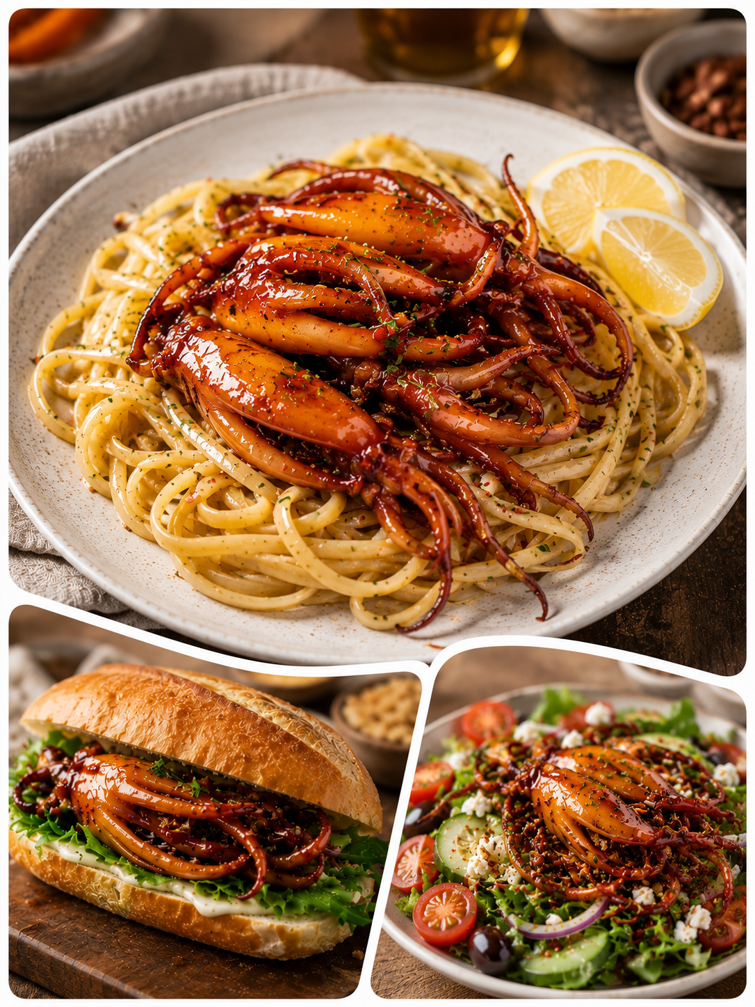 🦑BBQ Roasted Whole Squid Snack – Ready to Eat, Individually Wrapped