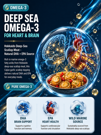 Hokkaido Deep-Sea Scallops🌊Supports digestion, lowers blood sugar and blood pressure🩸and treats osteoporosis💪