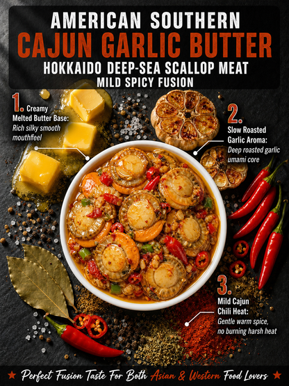 Hokkaido Deep-Sea Scallops🌊Supports digestion, lowers blood sugar and blood pressure🩸and treats osteoporosis💪
