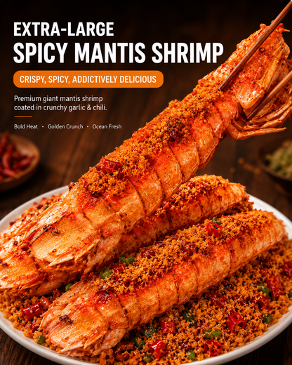 🦐 Alaskan Mantis Shrimp - 🏆💎 Ready to Eat High-Protein Seafood Snack