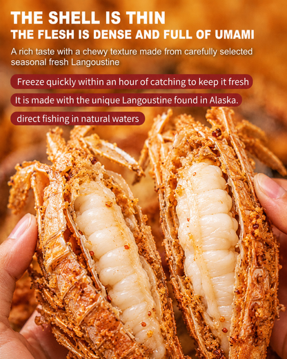 🦐 Alaskan Mantis Shrimp - 🏆💎 Ready to Eat High-Protein Seafood Snack