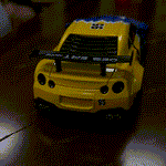 Hypercar Alarm Clock with Engine Sound, Exhaust Effect & LED Lights – Desk Gift for Car Lovers
