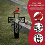 ⏰49% OFF -💖Metal Cemetery Memorial Plaque for Remembrance✝️