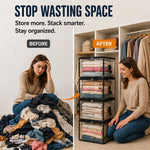 🎁Large Size 50% Off📦Large Heavy-Duty Thick Plastic Clear Storage Bag for Clothes, Moving & Storage