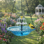 🔥Hot Sale - 49% OFF🔥Solar Waterfall Bird Bath Fountain