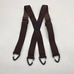 Men's X-Back Suspenders with Hook Clips