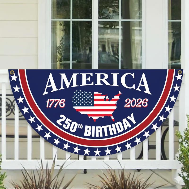 👑Celebrate America's 250th Birthday Banner