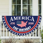 👑Celebrate America's 250th Birthday Banner